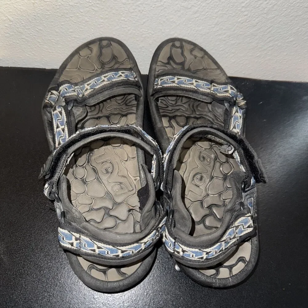 Teva Shoc Pad Terradactyl S/N 1360 Sandals Brown Black Mens Size US 11